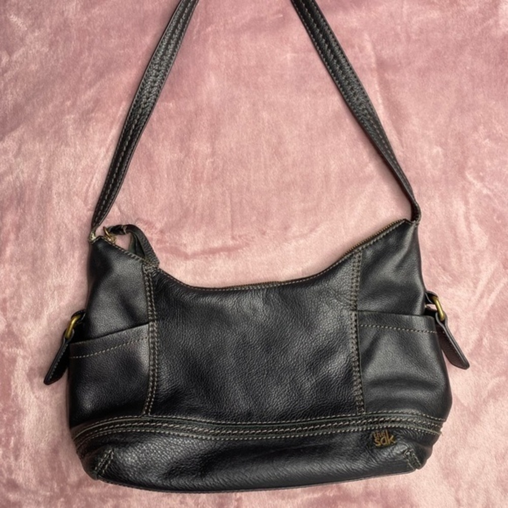 The Sak black genuine y2k shoulder bag